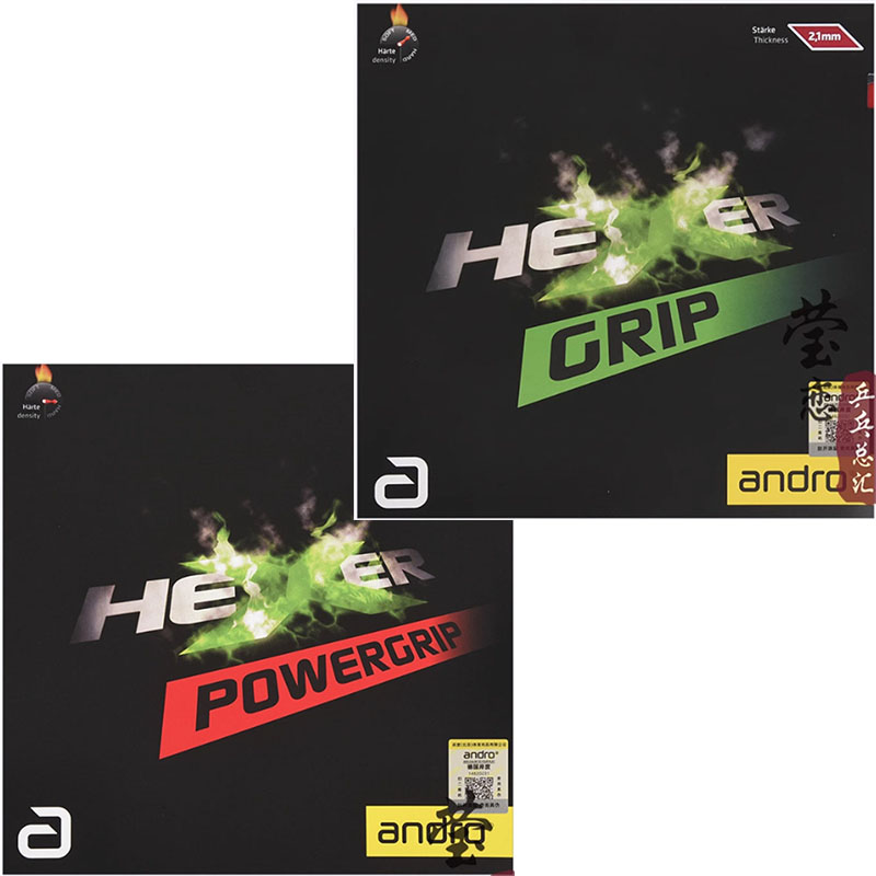 Table Tennis Grip - Andro HEXER GRIP borracha de tênis