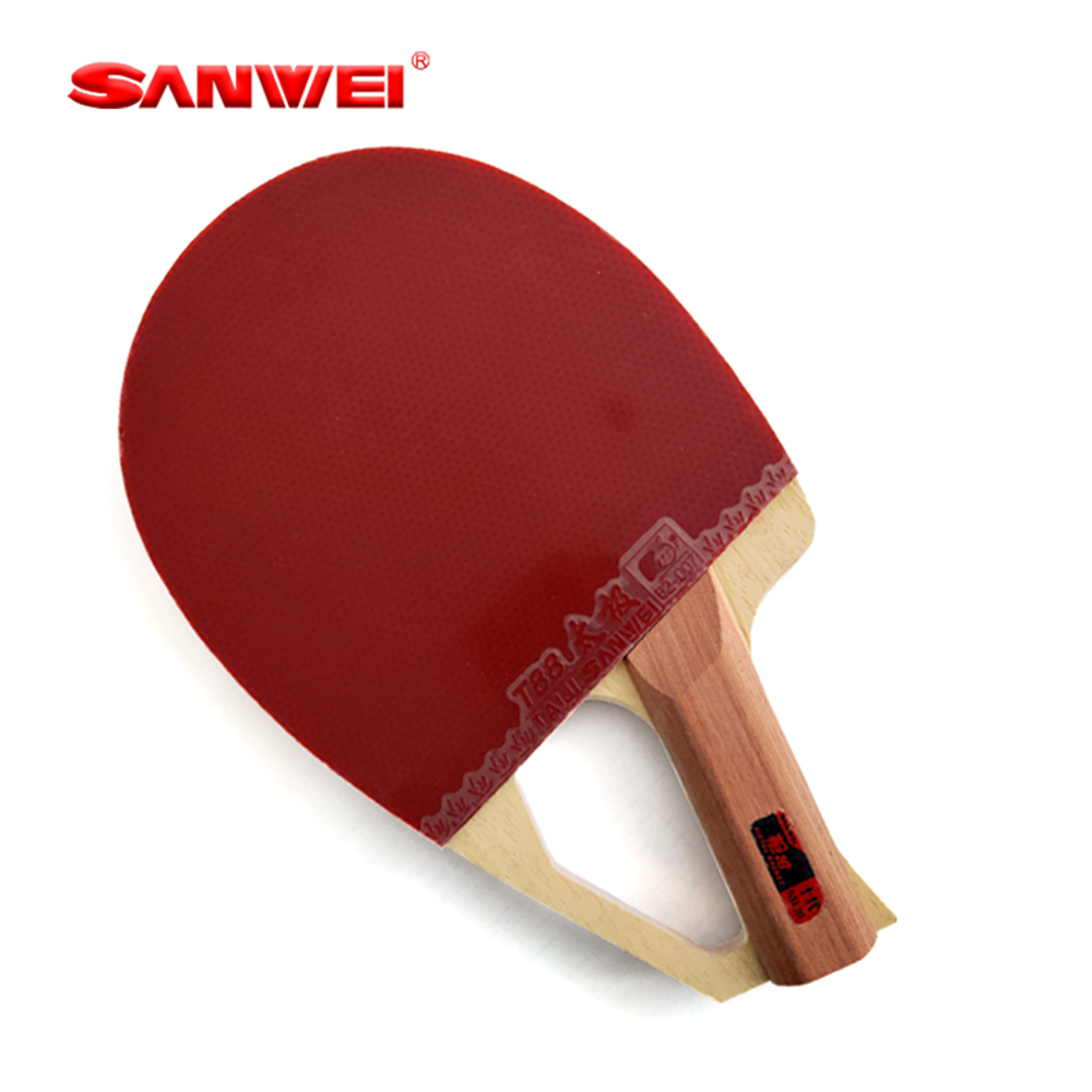 Table Tennis Paddle - Raquete Original SANWEI em Forma de