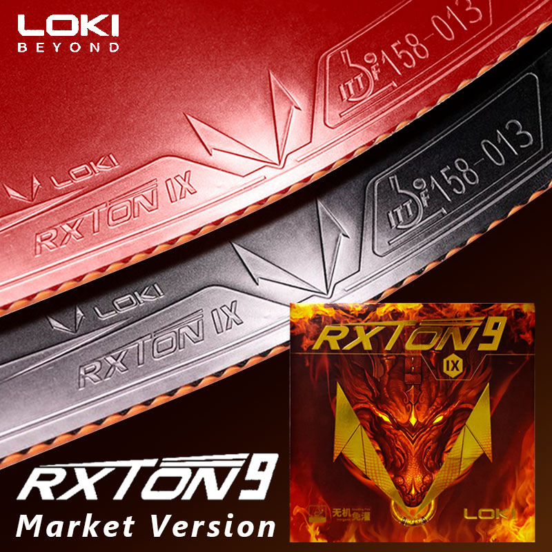 Table Tennis Grip - LOKI RXTON 9 Borracha de Tênis