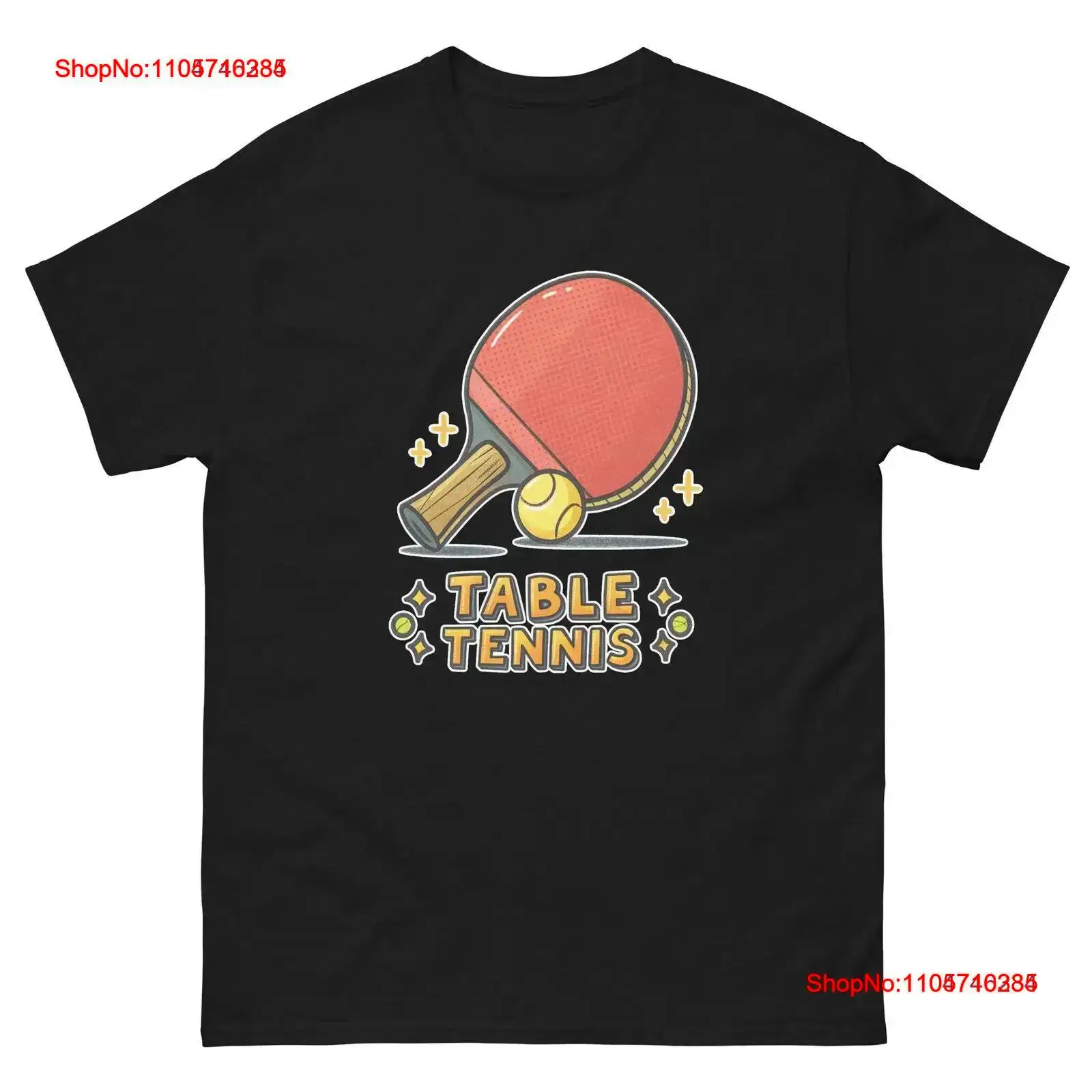 Table Tennis Graphics - Camiseta vintage com estampa gráfica de