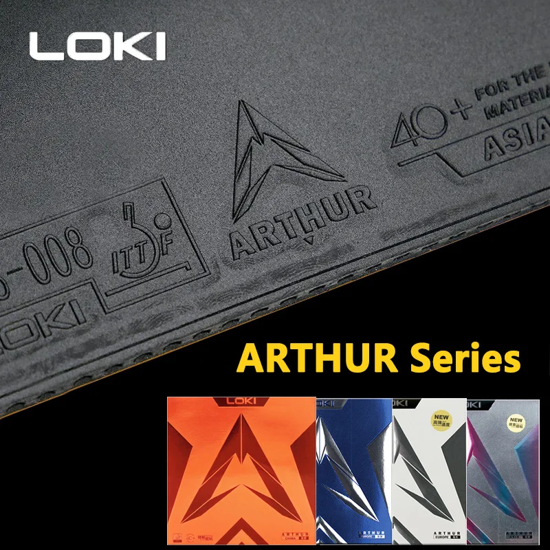 Table Tennis Grip - LOKI ARTHUR-Borracha pegajosa do tênis de