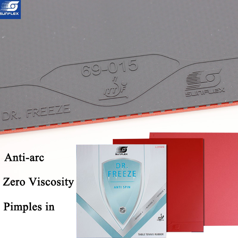 Table Tennis Germany - SUNFLEX DR.FREEZE Espinhas de borracha anti-arco