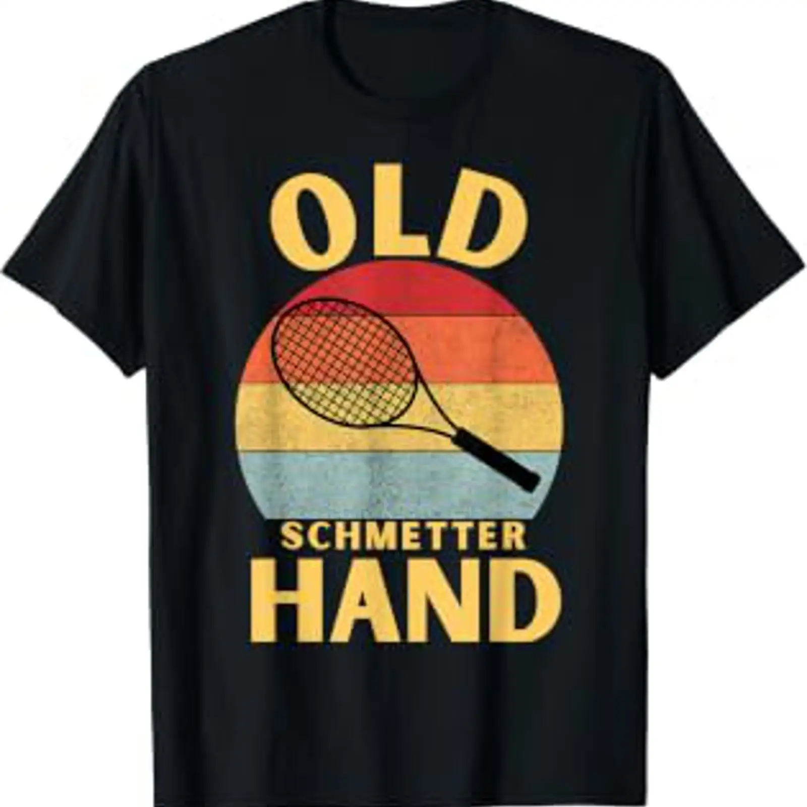 Table Tennis Graphics - Camiseta Old Schmetter Hand com Frase