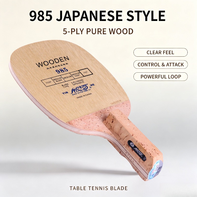 Raquete de Tênis de Mesa YINHE - Table Tennis Japanese avaliação e preço