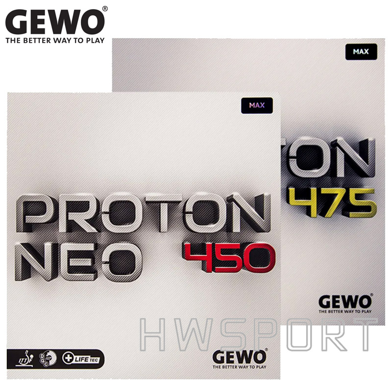 GEWO-PROTON NEO Borracha De Tê - Table Tennis Germany avaliação e preço