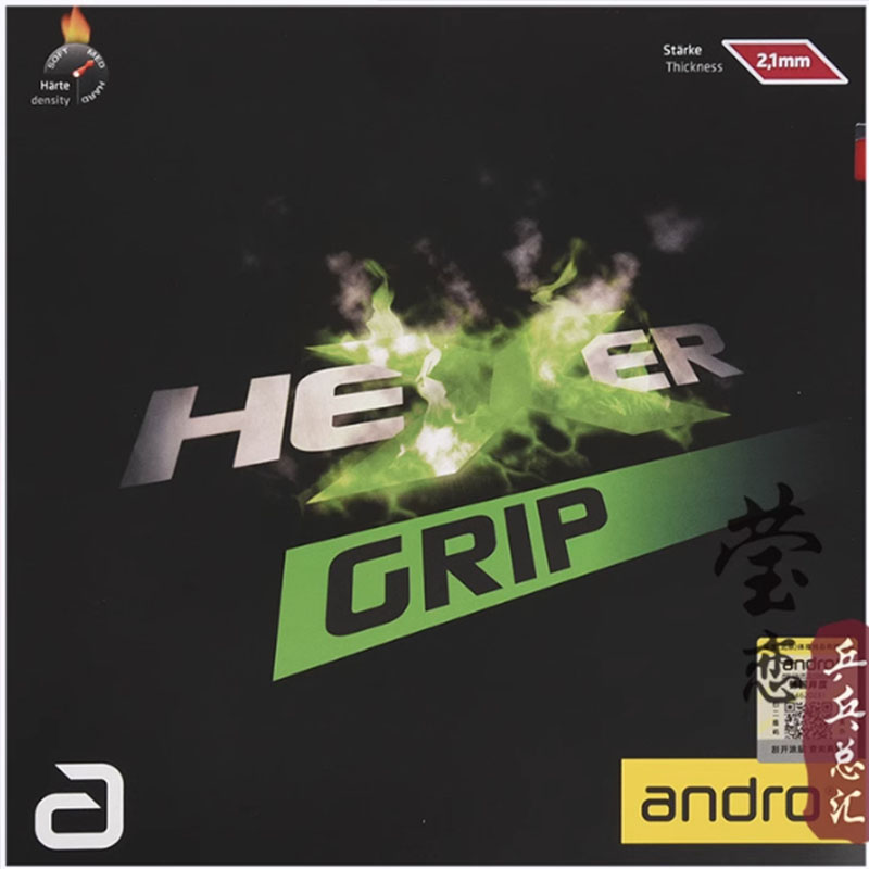 Andro HEXER GRIP borracha de t - Table Tennis Grip avaliação e preço