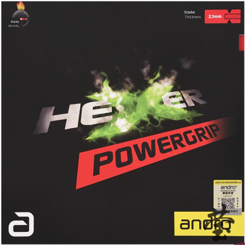 Andro HEXER GRIP borracha de t - Table Tennis Grip avaliação e preço