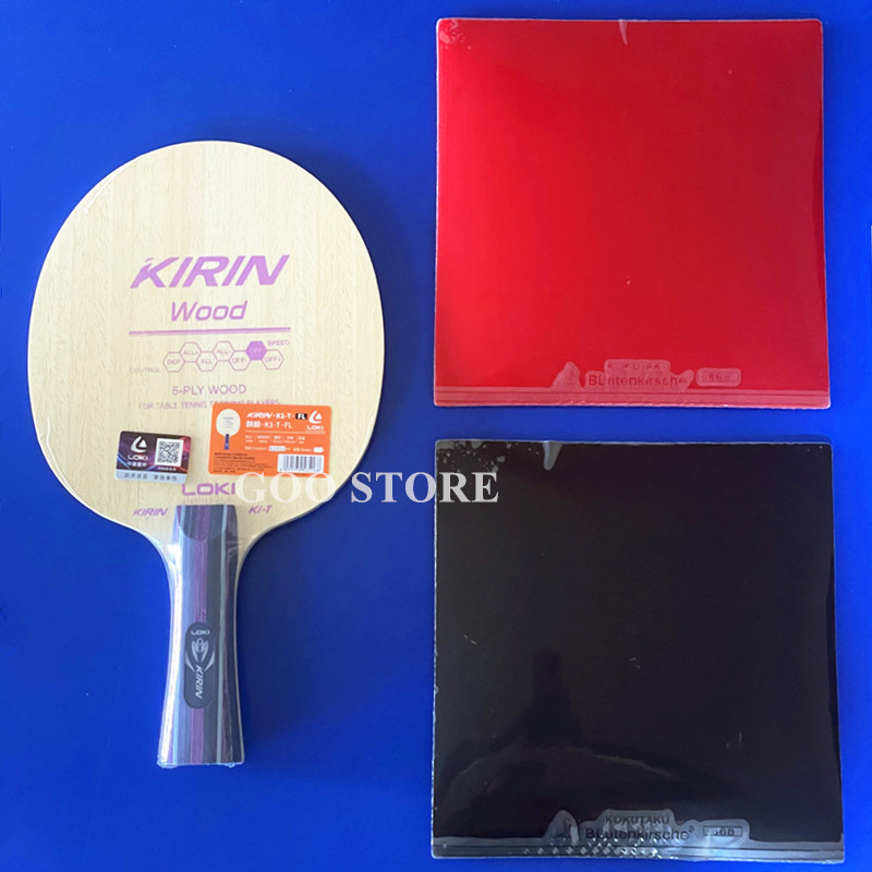 Loki kirin K1-T lâmina de têni - Table Tennis Japanese avaliação e preço