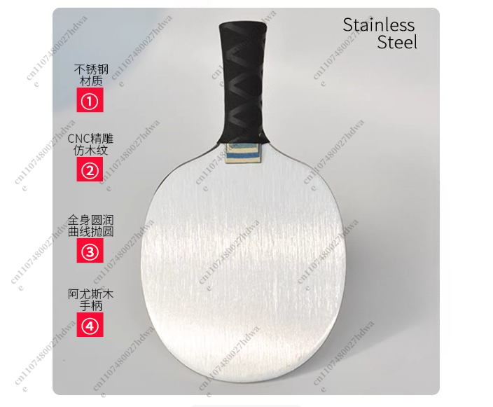 500g atualização de aço inoxid - Table Tennis Practice avaliação e preço