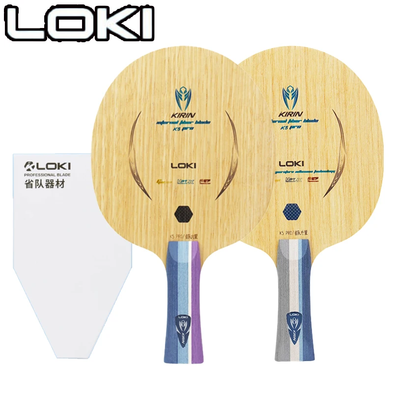 Loki kirin k5 pro lâmina de tê - Table Tennis Paddle avaliação e preço