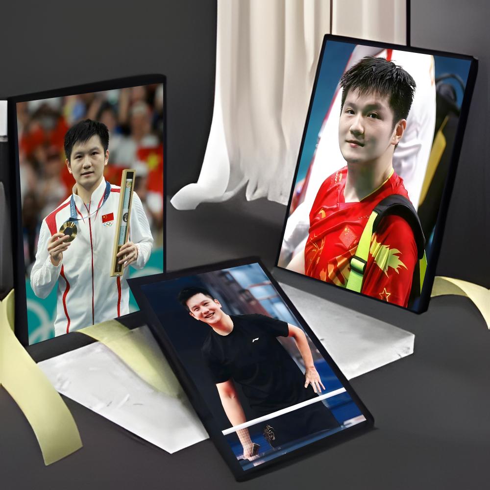 Pôster de tênis de mesa Fan Zh - Table Tennis Zhendong avaliação e preço