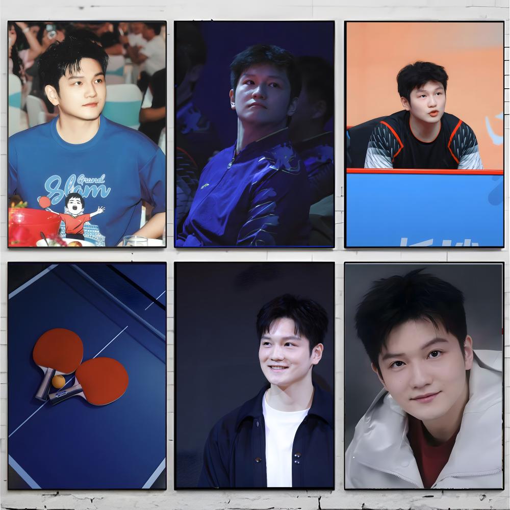 Pôster de Tenista de Tênis de  - Table Tennis Zhendong avaliação e preço