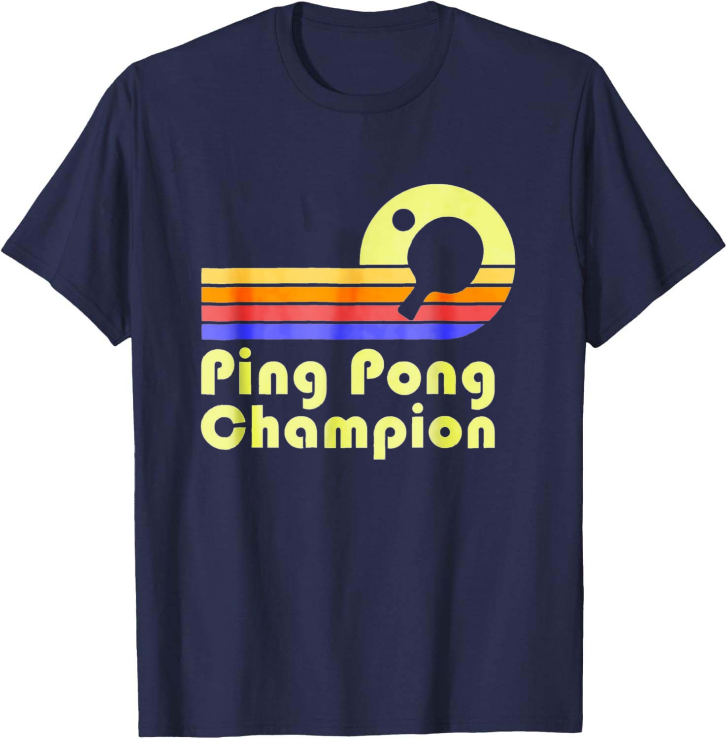 Camiseta Vintage de Campeão de - Table Tennis Graphics avaliação e preço