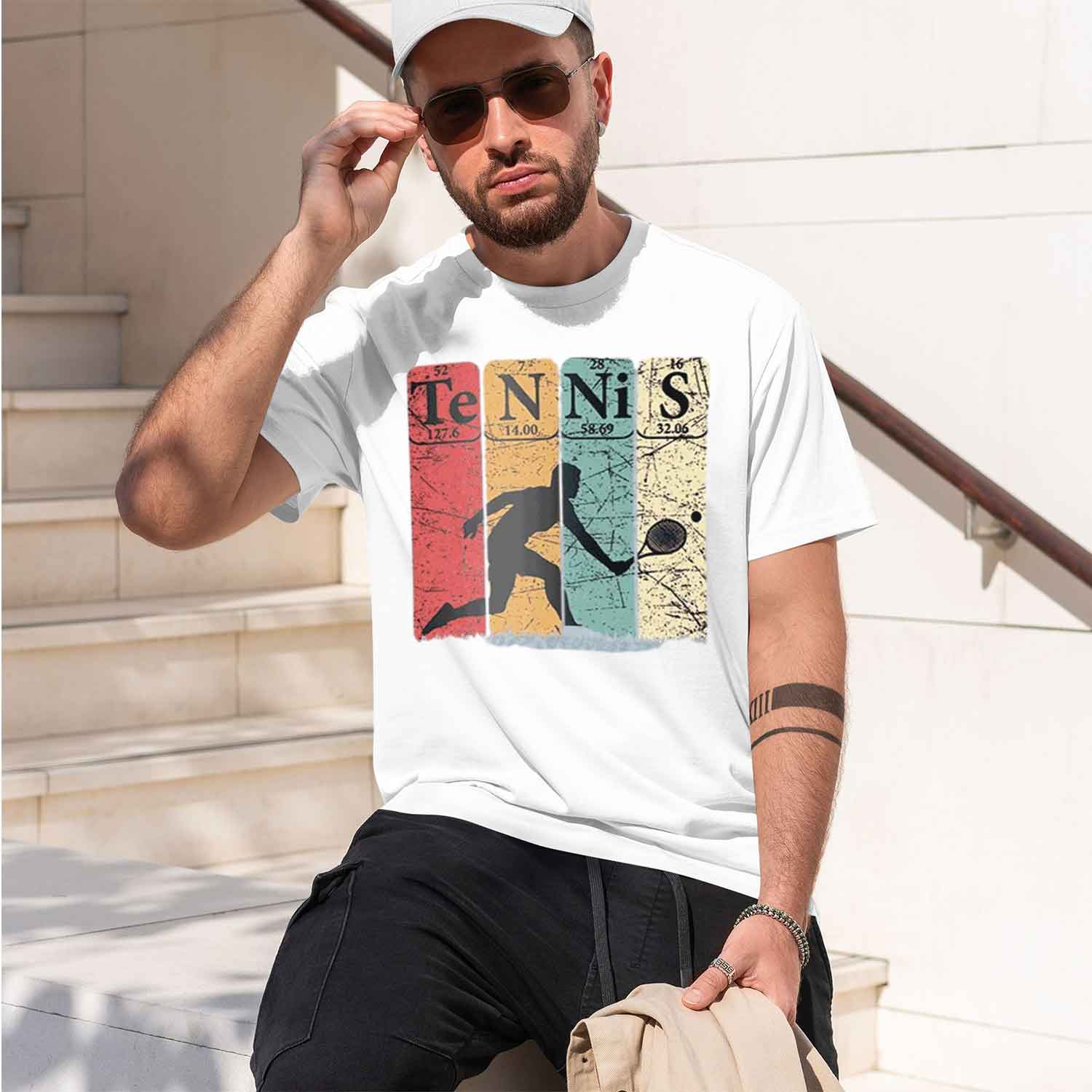Camiseta Masculina Vintage com - Table Tennis Graphics avaliação e preço