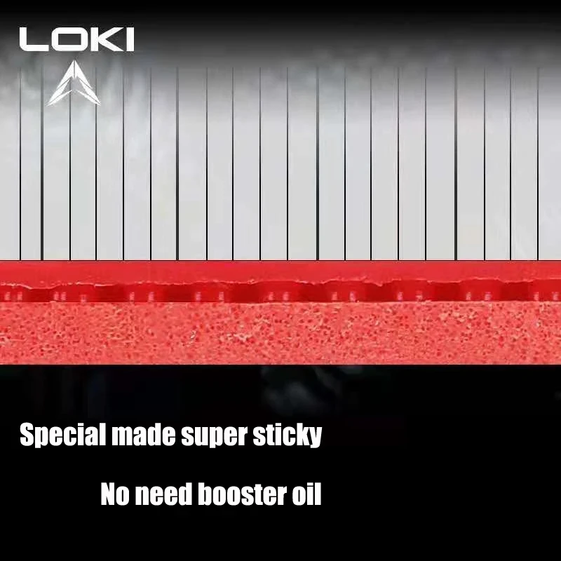 LOKI ARTHUR-Borracha pegajosa  - Table Tennis Grip avaliação e preço