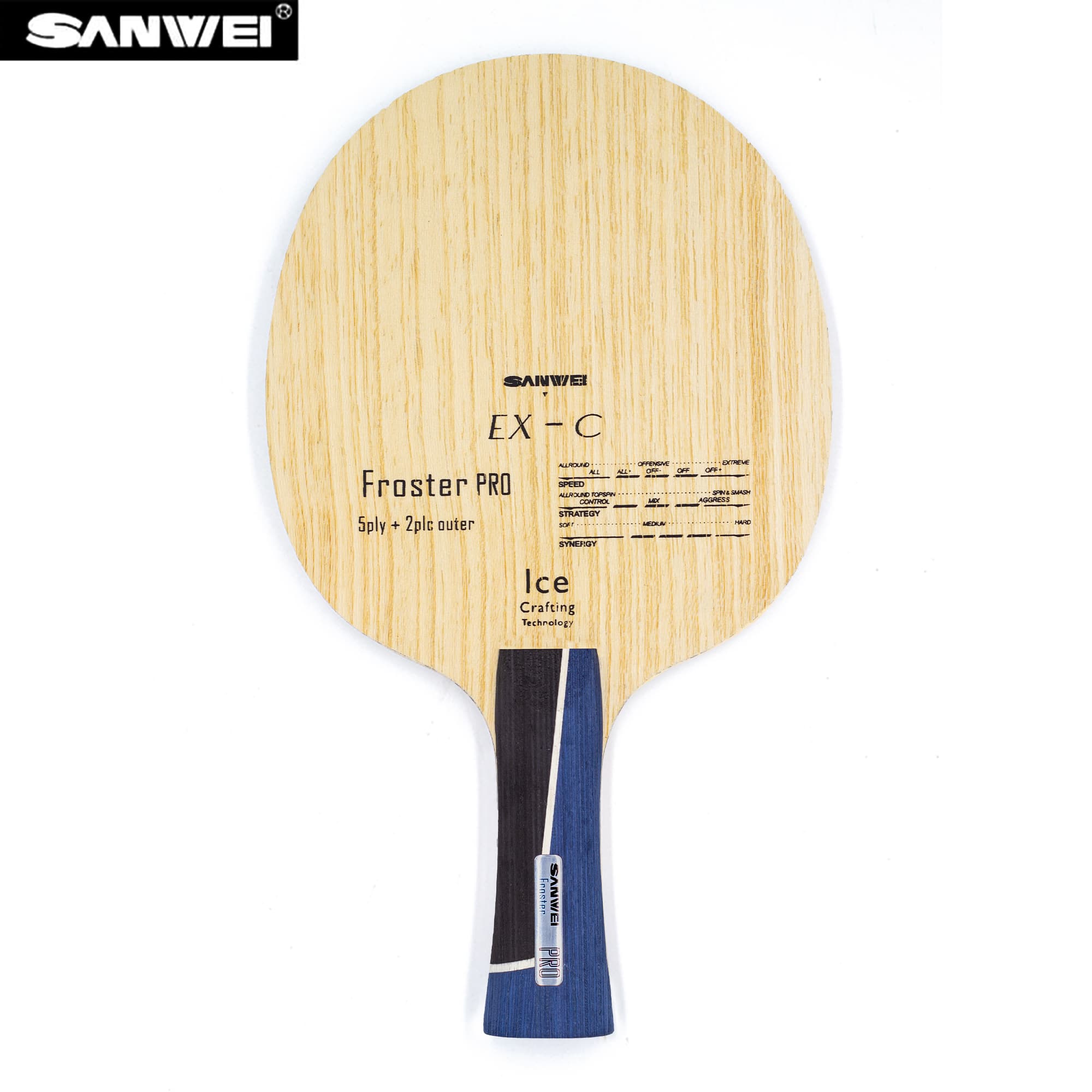 Lâmina de tênis de mesa SANWEI - Table Tennis Paddle avaliação e preço