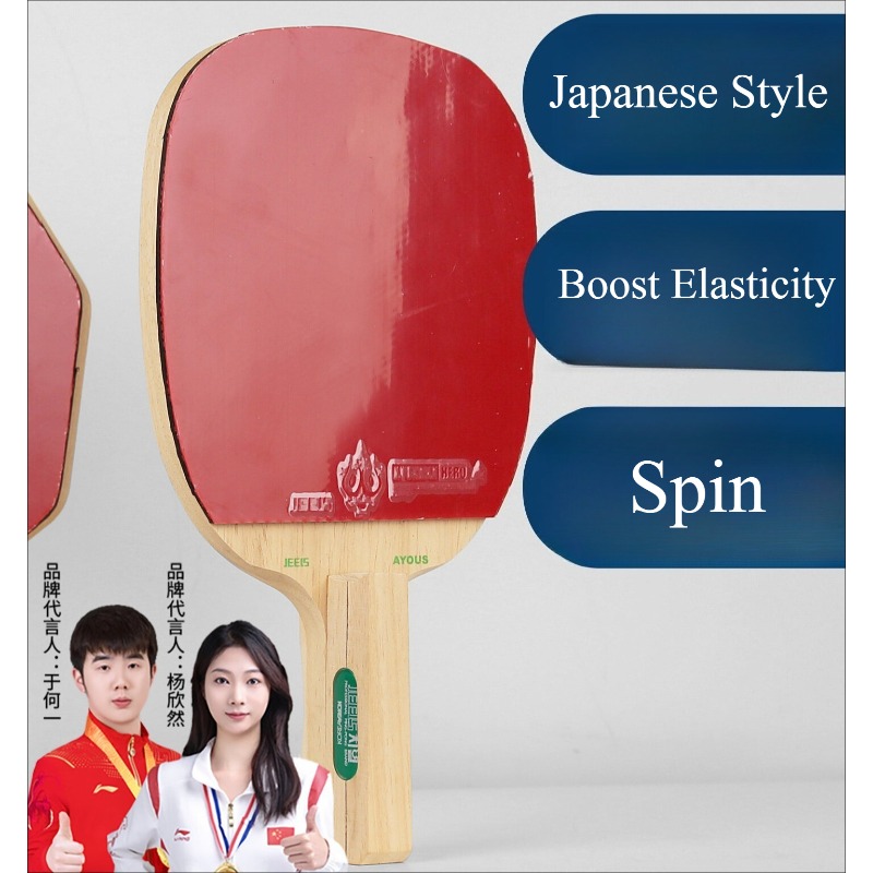 Raquete de Tênis de Mesa Profi - Table Tennis Japanese avaliação e preço