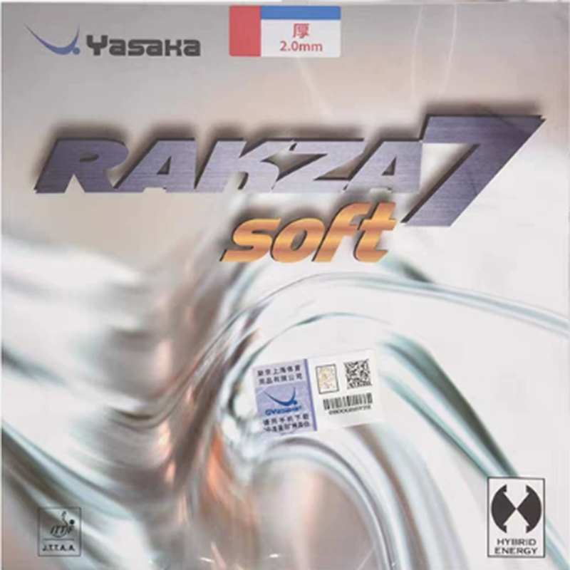 Yasaka original RAKZA 7 macio  - Table Tennis Grip avaliação e preço