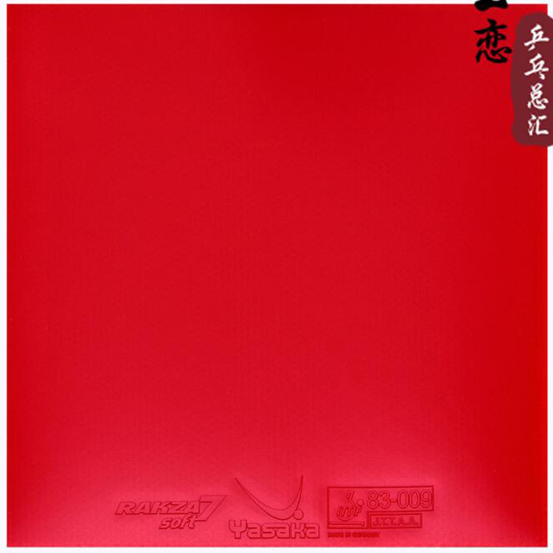 Yasaka original RAKZA 7 macio  - Table Tennis Grip avaliação e preço